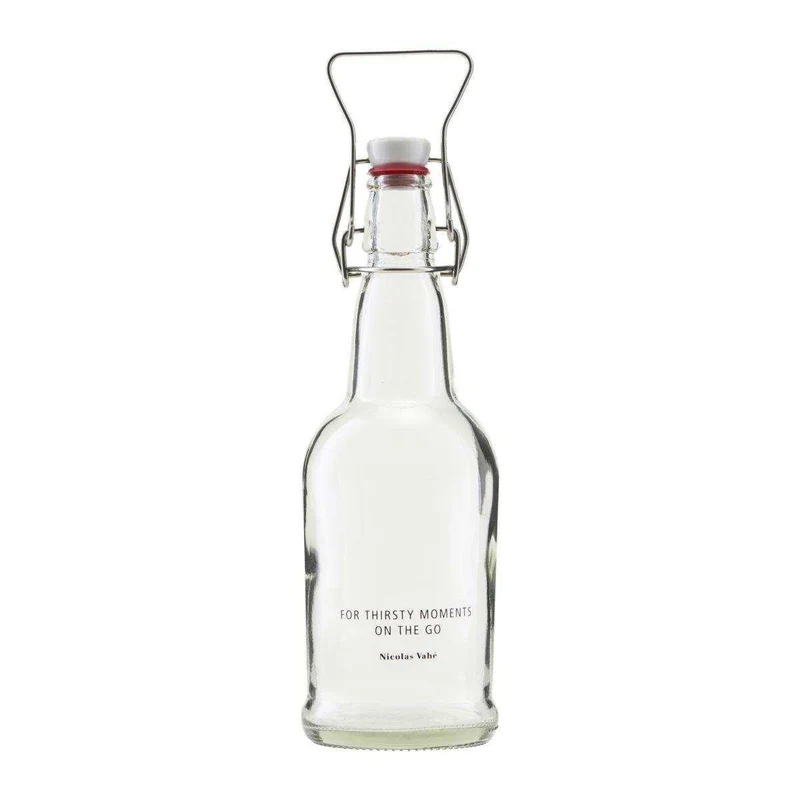 Fles met beugelsluiting Clear