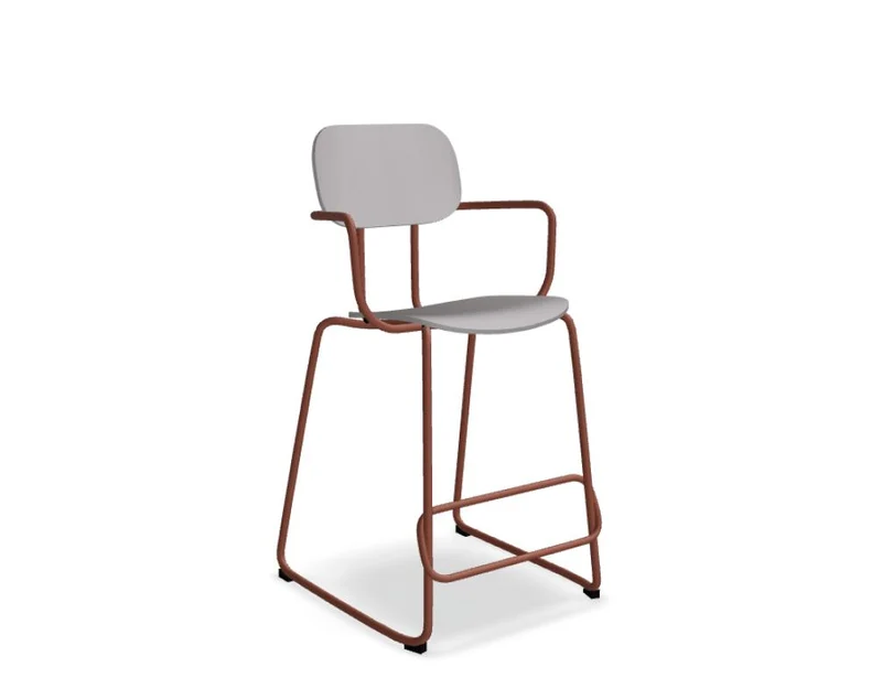 New School N1N04H - Barhocker aus Sperrholz