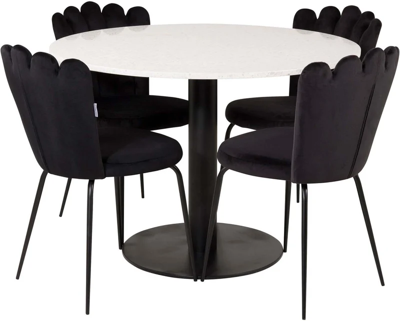 Razzia Esszimmerset + Limhamn ⌀106cm/4St.