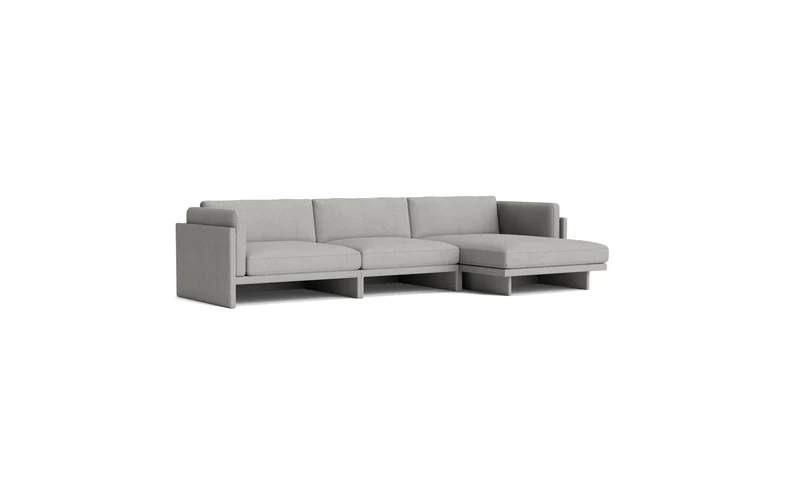 Softy modulares Sofa 4-sitzer mitt Chaise Longue