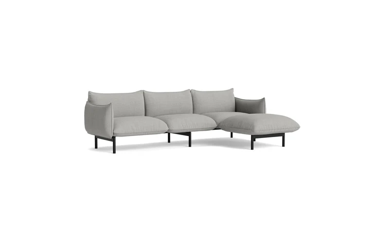 Ark modulares sofa 3-sitzer mitt Chaise Longue Remix