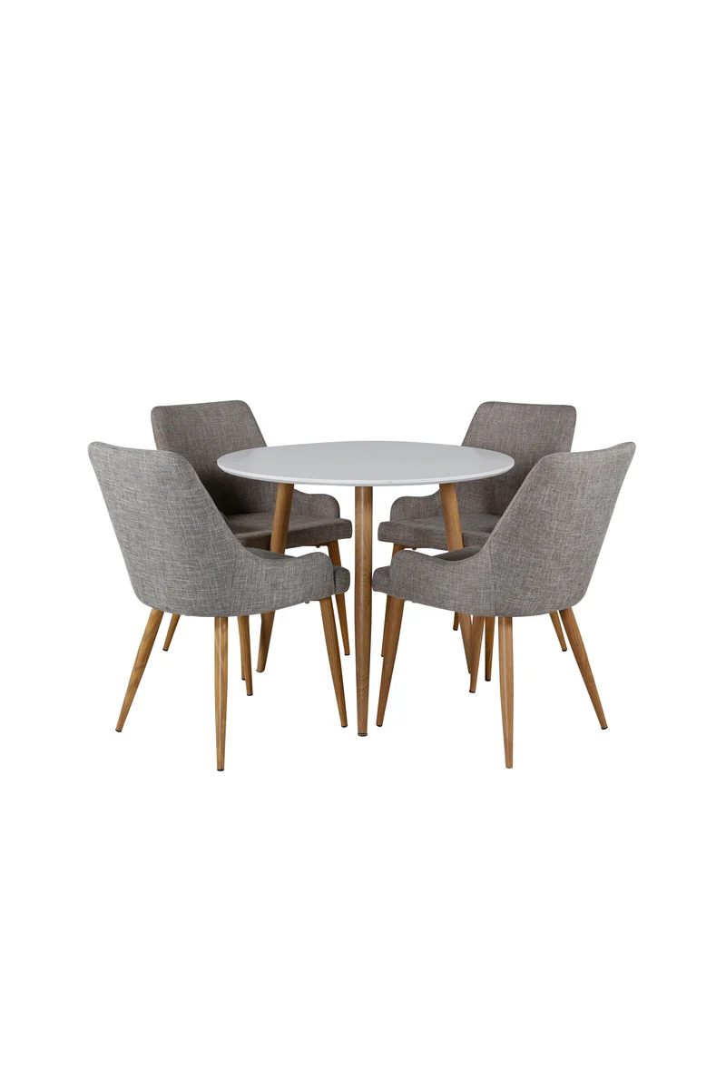Esszimmer Set Polar mit Stuhl Plaza