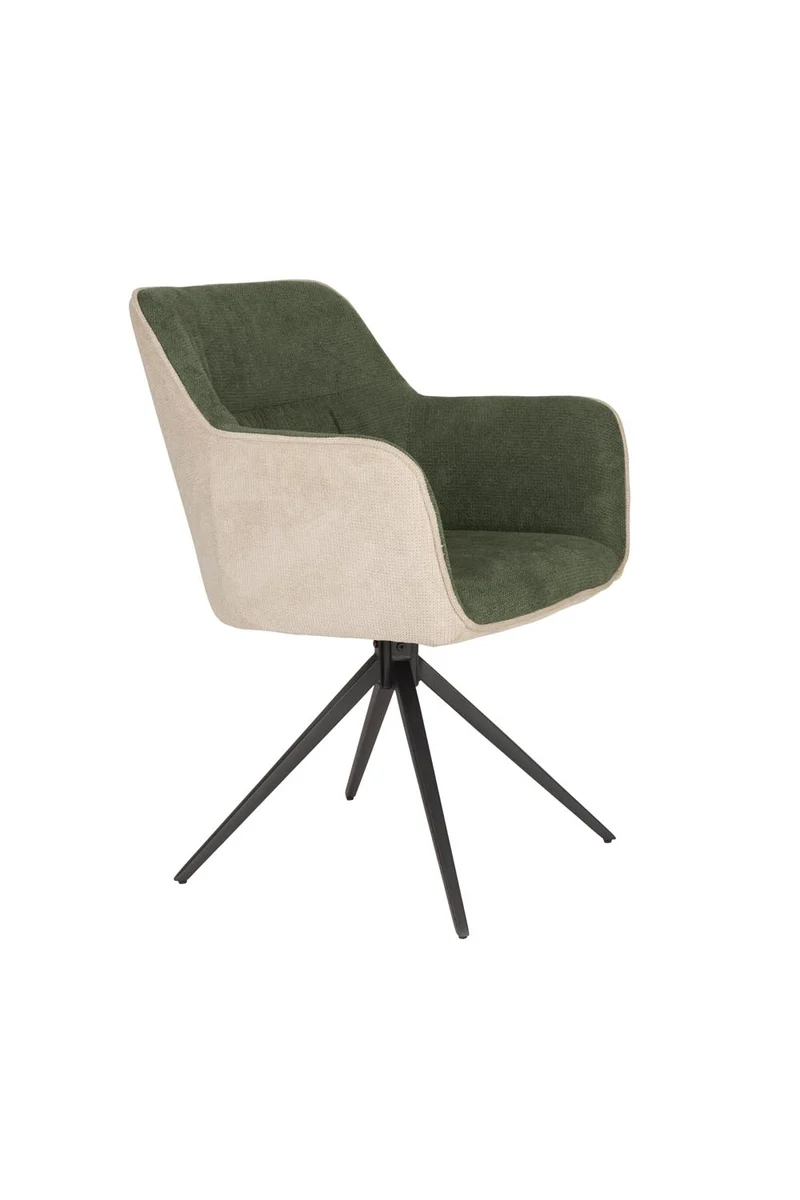Sessel Daley Beige/Grün