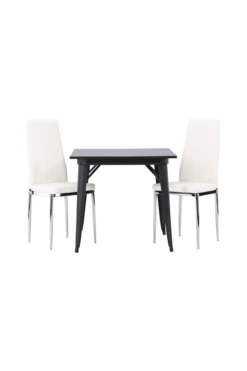 Tempe Esszimmerset + Pastill 80cm/2St.