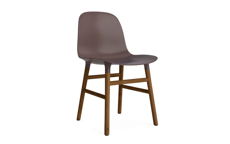 Form Stuhl Braun/Walnuss