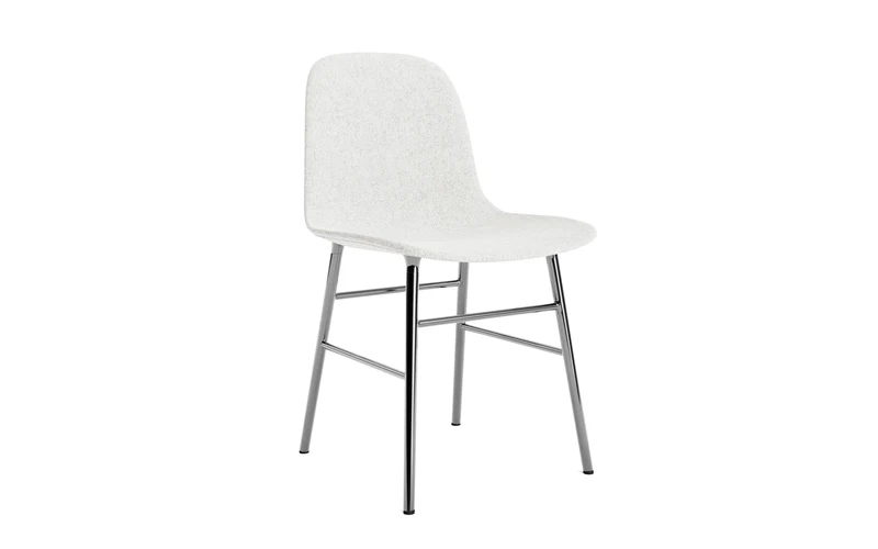 Form Stuhl gepolstert Chrome Hallingdal
