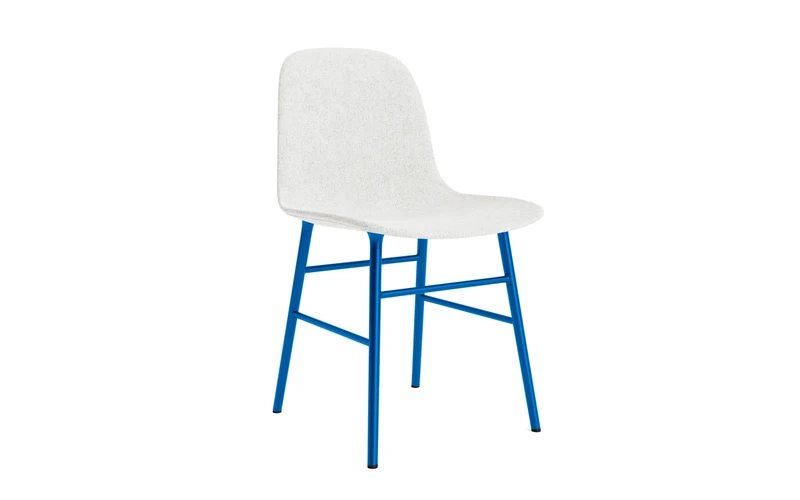 Form Stuhl gepolstert Leuchtendes blau Stahl Hallingdal