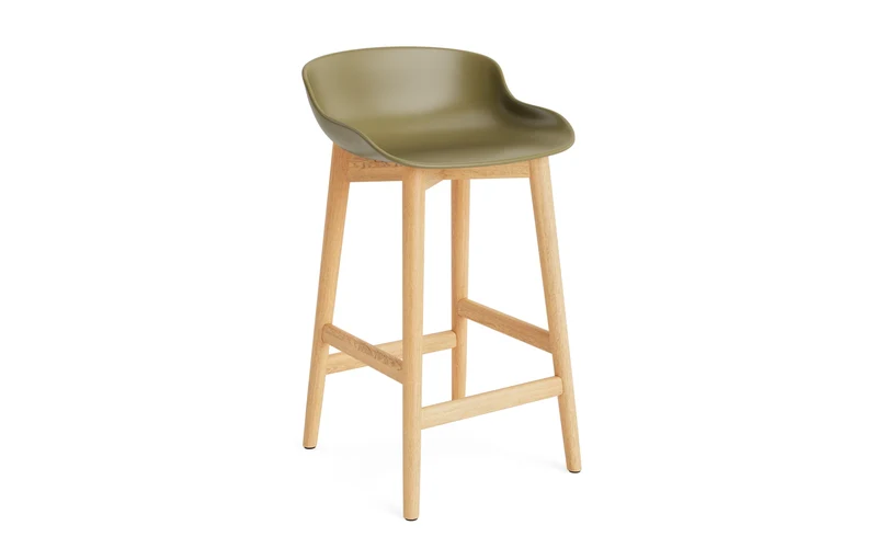 Hyg Barhocker 65 cm Eiche Olive