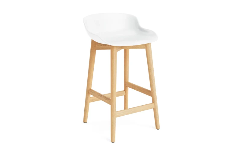 Hyg Barhocker 65 cm Eiche Weiss