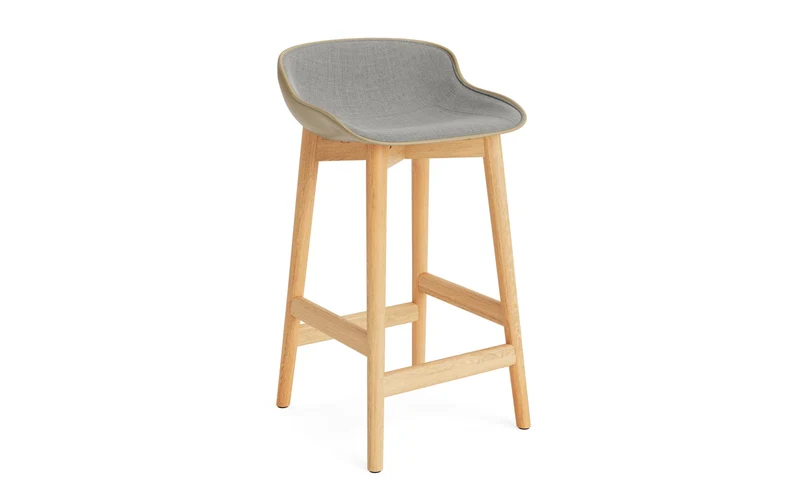 Hyg Barhocker 65 cm Polster Eiche Sand/Remix