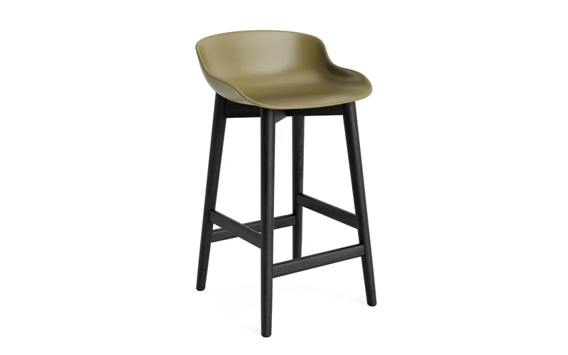 Hyg Barhocker 65 cm Schwarze Eiche/Olive