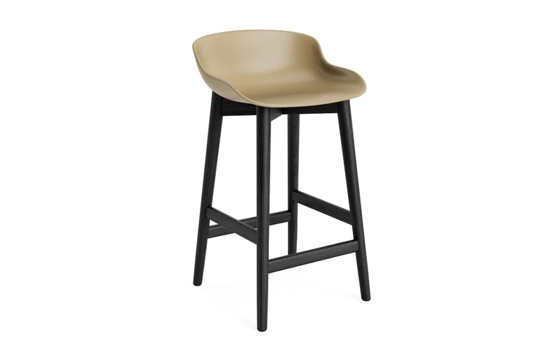 Hyg Barhocker 65 cm Schwarze Eiche/Sand