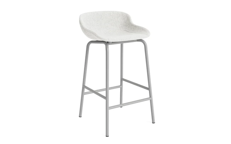 Hyg Barhocker 65 cm Vollpolster Stahl Grau/Hallingdal