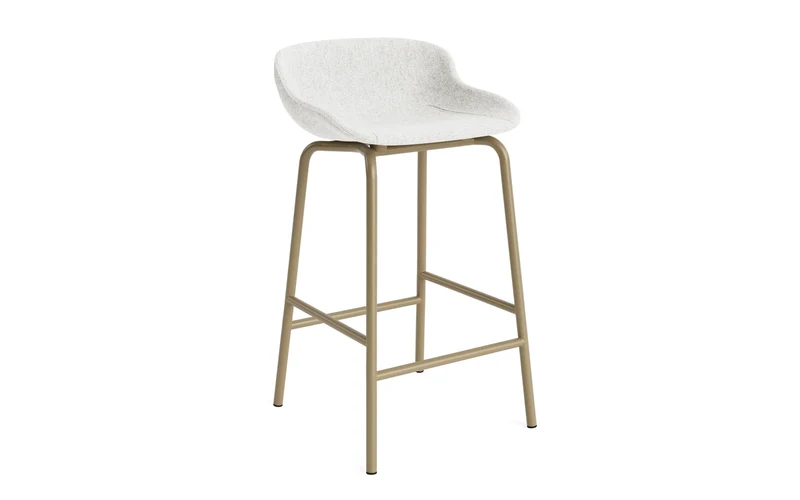 Hyg Barhocker 65 cm Vollpolster Stahl Sand/Hallingdal
