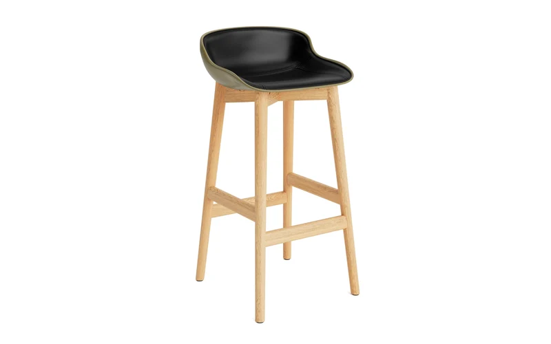 Hyg Barhocker 75 cm Polster Eiche olive/Ultra