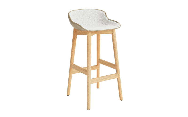 Hyg Barhocker 75 cm Polster Eiche Sand/Hallingdal