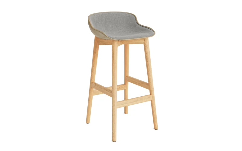 Hyg Barhocker 75 cm Polster Eiche Sand/Remix