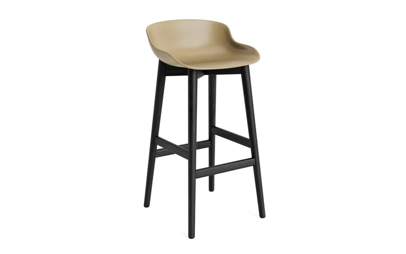 Hyg Barhocker 75 cm Schwarze Eiche/Sand
