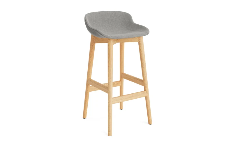 Hyg Barhocker 75 cm vollpolster Eiche Remix