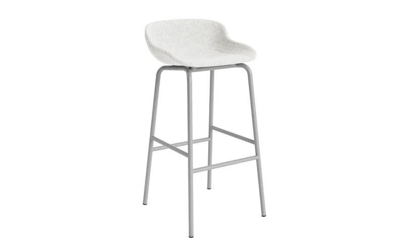 Hyg Barhocker 75 cm Vollpolster Stahl Grau/Hallingdal