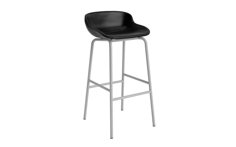 Hyg Barhocker 75 cm Vollpolster Stahl Grau/Ultra