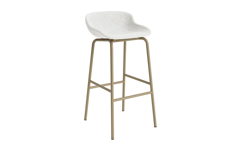 Hyg Barhocker 75 cm Vollpolster Stahl Sand/Hallingdal