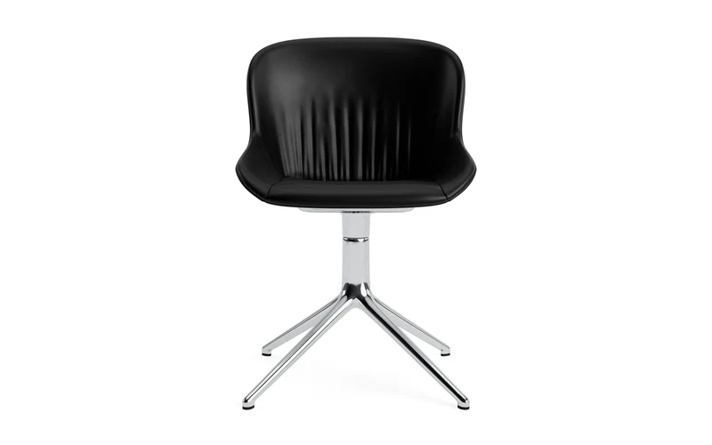 Hyg Comfort Stuhl Vollpolster aluminium Ultra Leder