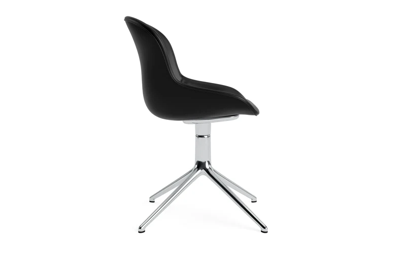 Hyg Comfort Stuhl Vollpolster aluminium Ultra Leder