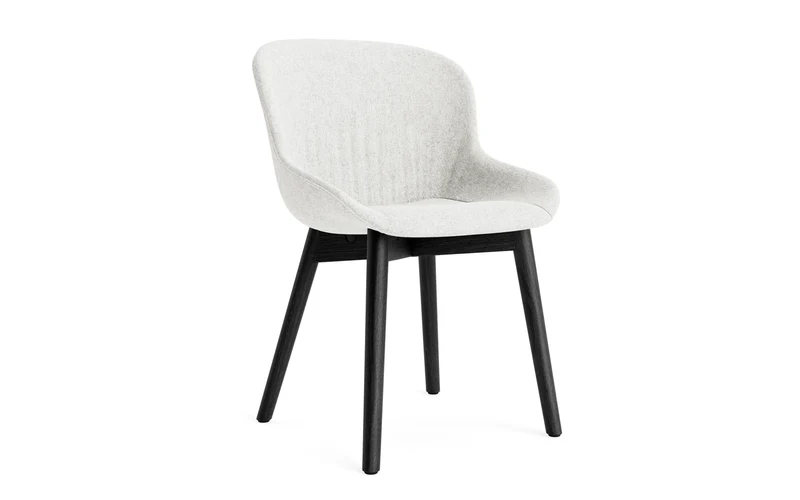 Hyg Comfort Stuhl Vollpolster Schwartz Eiche Hallingdal