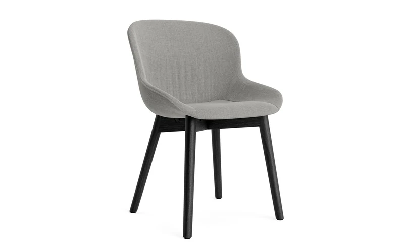 Hyg Comfort Stuhl Vollpolster Schwartz Eiche Remix