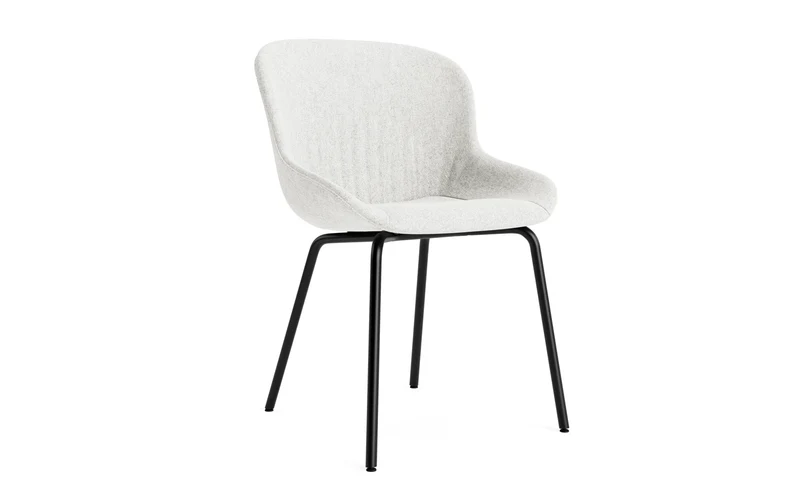 Hyg Comfort Stuhl Vollpolster Schwarze stahl Hallingdal
