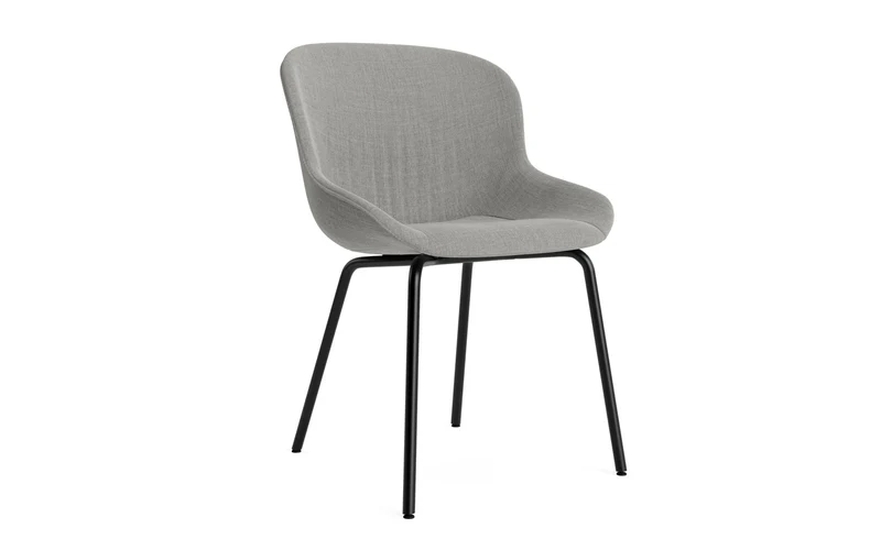 Hyg Comfort Stuhl Vollpolster Schwarze stahl Remix