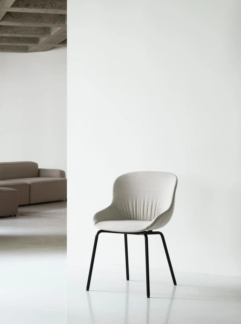 Hyg Comfort Stuhl Vollpolster Schwarze stahl Ultra