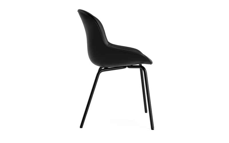 Hyg Comfort Stuhl Vollpolster Schwarze stahl Ultra