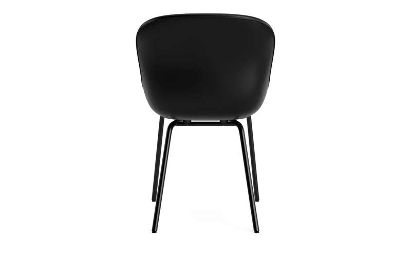 Hyg Comfort Stuhl Vollpolster Schwarze stahl Ultra