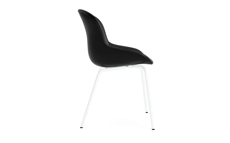 Hyg Comfort Stuhl Vollpolster Weiss stahl Ultra