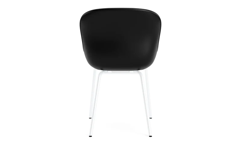 Hyg Comfort Stuhl Vollpolster Weiss stahl Ultra