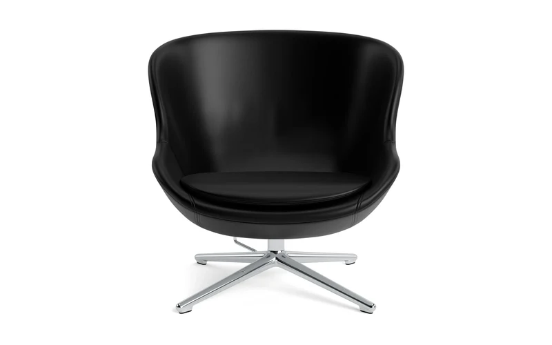 Hyg Lounge-Sessel Niedrig mit Drehgestell Aluminium Tilt Ultra