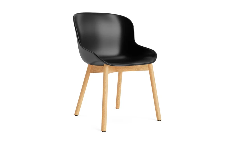 Hyg Stuhl Eiche Schwarz