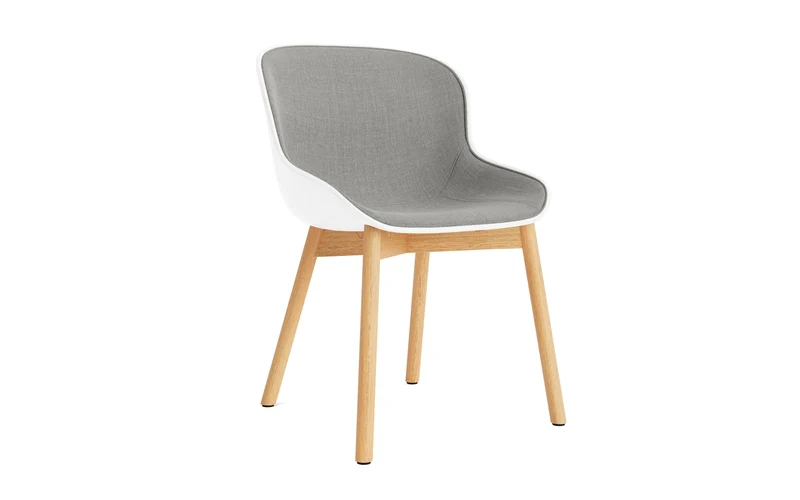 Hyg Stuhl Frontpolster Eiche Weiss/Remix