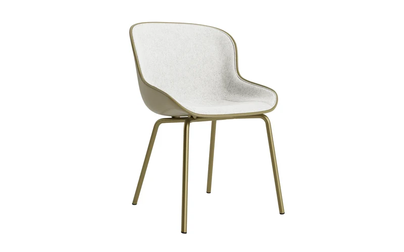 Hyg Stuhl Frontpolster Olive stahl Olive/Hallingdal