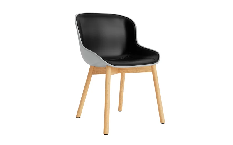 Hyg Stuhl Polster Eiche Grau/Ultra