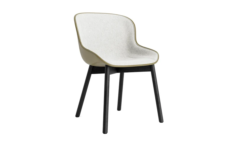 Hyg Stuhl Polster Schwarze Eiche Olive/Hallingdal