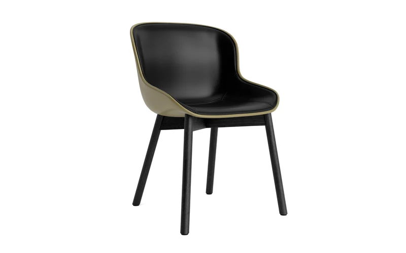 Hyg Stuhl Polster Schwarze Eiche Olive/Ultra
