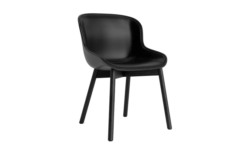 Hyg Stuhl Polster Schwarze Eiche Schwarz/Ultra