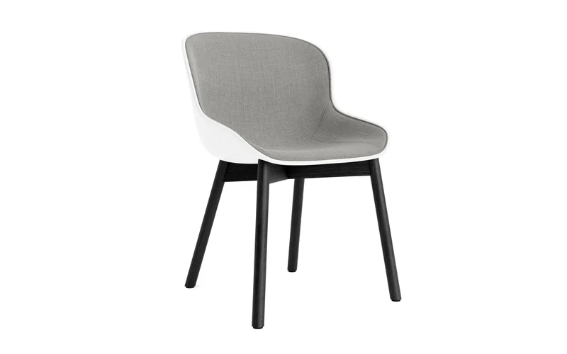 Hyg Stuhl Polster Schwarze Eiche Weiss/Remix