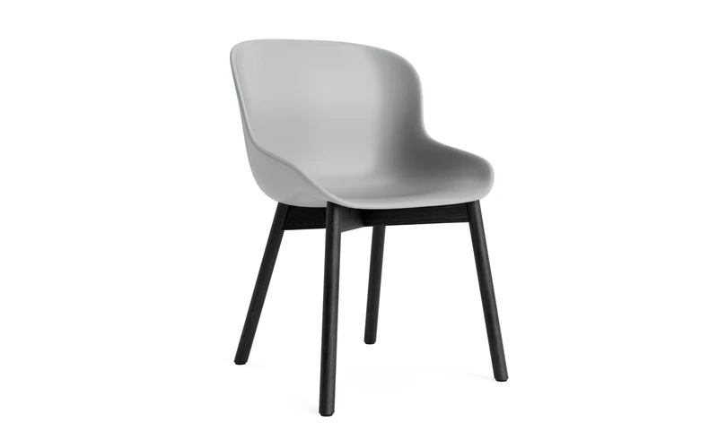 Hyg Stuhl Schwarze Eiche/Grau