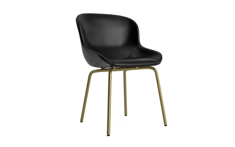 Hyg Stuhl Vollpolster Olive Stahl Ultra