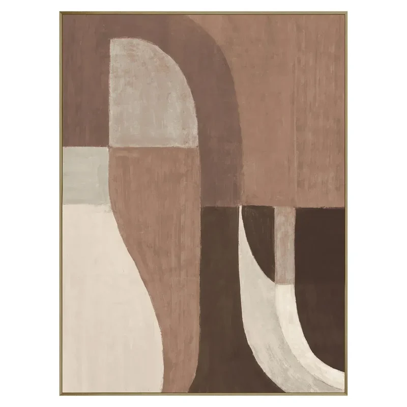 Richmond Interiors Wandkunst Tatu left brown
