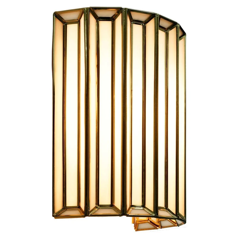 Richmond Interiors Wandlampe Lumine brass antique